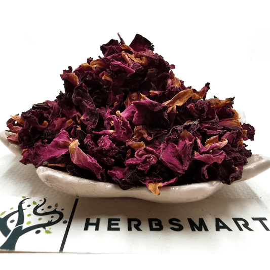 Red Rose Petals | Rosa centifolia Dried Herbs Herbsmart 113g 